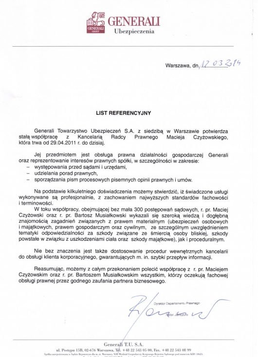 Generali T.U.